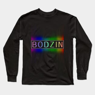 Bodzin Techno Music Long Sleeve T-Shirt